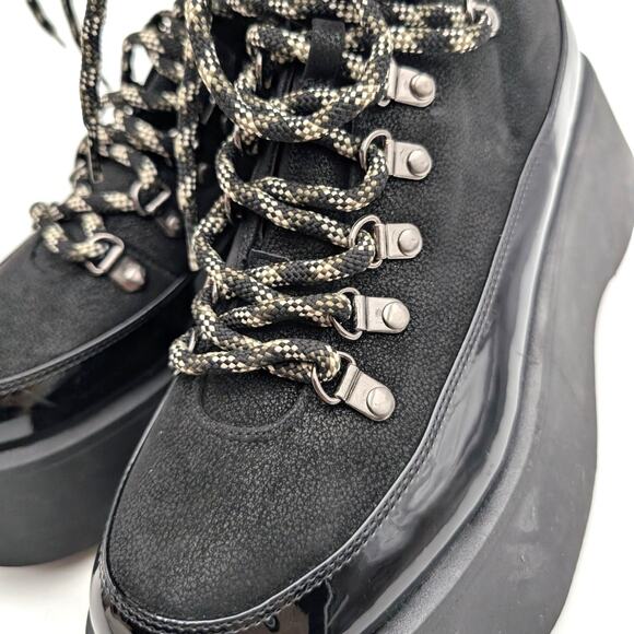 Circus NY by Sam Edelman Gail Lace-Up Platform Boot Women's Black Sz US8.5M EU39 - Picture 15 of 15